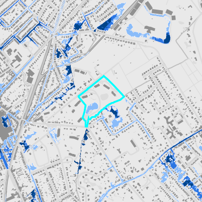 Overstromingsgevoelig (pluviaal)