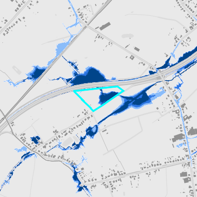 Overstromingsgevoelig (pluviaal)
